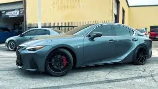 AERO Exhaust 2022 Lexus IS350 F Sport