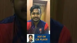 KM Asif - CSK Palyer
