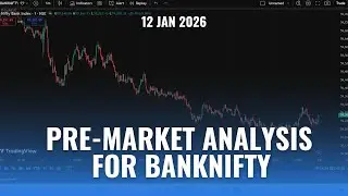 PRE-MARKET ANALYSIS FOR BANKNIFTY & NIFTY | 12 JAN 