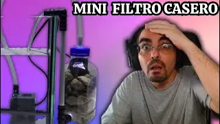 Mini Filtro casero externo para acuarios - Tutorial