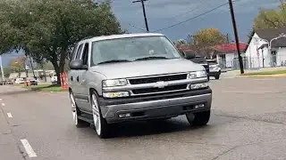 2004 Chevy Tahoe lowered on 26s