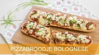 Pizzabroodje bolognese