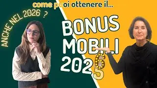 2.500€ di BONUS per acquisto dei MOBILI anche nel 2026: ecco come ottenerli