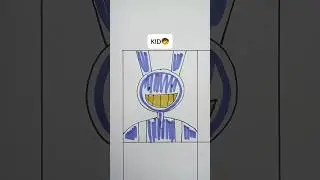 How do you Draw Jax from The Amazing Digital Circus? KID,BEGINNER,ARTIST or LEGEND? #jax #pomni #art