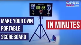 How to make your own Portable Basketball Scoreboard -- DYI 2023