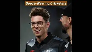 Cricketers who Play with Spectacles #shorts #factodude #cricket