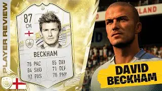EXTINCT?? 87 NEW ICON DAVID BECKHAM REVIEW!! FIFA 21 Ultimate Team