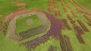 3000 FOOT COMPANIONS vs 12800 BEST ROMAN UNITS - Total War ROME 2