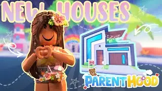 🏠 NEW HOUSES IN *PARENTHOOD!* Luxury House?! ⭐️ | Roblox Parenthood