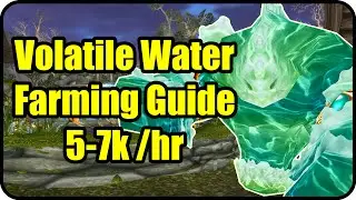 WoW Gold Farming Patch 6.2.4: Volatile Water Gold Making - Potion Farming Guide - WoD Gold Guide