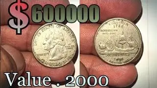 2000 VIRGINIA QUARTER DOLLAR WORTH MONEY + REVIEW + Valuable Old Coins