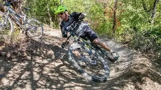 A look at Marion Sansom Park mountain bike trail