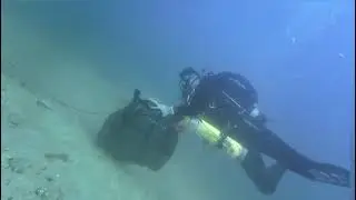 Ghost net removal and cutting away of dead Shark victims 2023