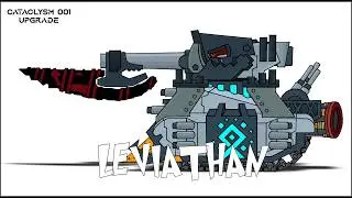 How To Draw Upgraded Leviathan CATACLYSM 001 | HomeAnimations - Cartoons About Tanks