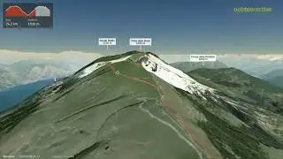 Monte Baldo - Cima Mandra ∆ hiking trails ∆ 3d-trail.com/italy/
