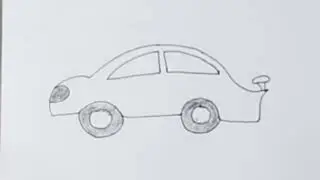 How to draw car in easy way|draw car for kids|draw car for beginners|कार कैसे बनाएं|