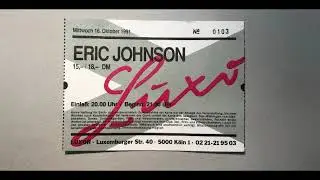 Eric Johnson, Live 1991-10-16, Koeln, Luxor