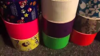 All my duct tape rolls