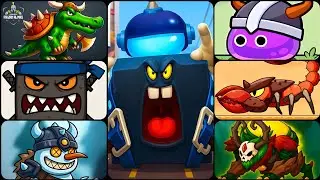 7 Epic Boss Fight Compilation ⚔️ | Ball V, Red Ball 4, Capybara Adventure & More!