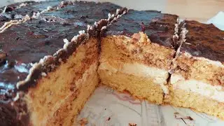 БЫСТРЫЙ, ПРОСТОЙ ТОРТ К ЧАЮ.