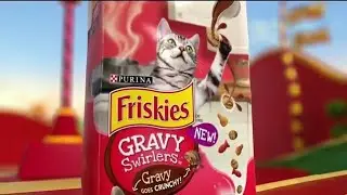 New! Friskies Gravy Swirlers commercial
