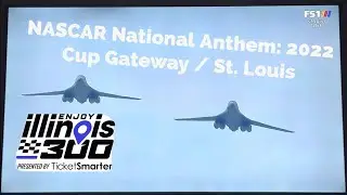 National Anthem For NASCAR Cup Series: 2022 Enjoy Illinois 300￼