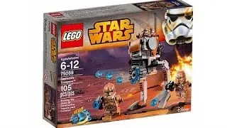 Lego Star Wars (75089) Geonosis Troopres Review/Обзор