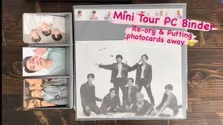 BTS Organize with me. 💜 Mini Tour pc edition. Love Yourself Speak Yourself photocards