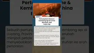 Mengerikan! Pertunjukan Drone dan Kembang Api di China Berubah Jadi Hujan Api