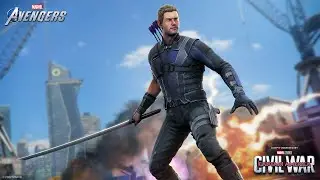 Marvel's Avengers - Hawkeye's Marvel Studios' Captain America: Civil War Outfit