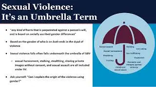 Sexual And Gender-Based Violence