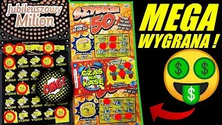 Zdrapki Lotto - MOJA NAJWIĘKSZA WYGRANA W ZDRAPCE JUBILEUSZOWY MILION 🤑❗ DUŻA WYGRANA 🤑❗