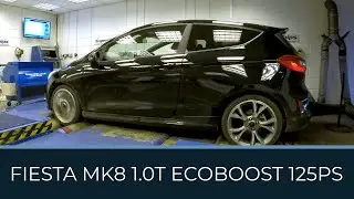 Ford Fiesta Mk8 1 0T EcoBoost 125ps Dyno Run