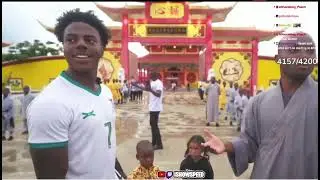 ISHOW SPEED IN ZAMBIA 🇿🇲 VISITING SHAOLIN TEMPLE IN AFRICA 