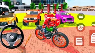🥰 & Spiderman Super Bike Race Game 🦚 New MC Queen Car Simulator 3D Monster Police 😎 Android Game
