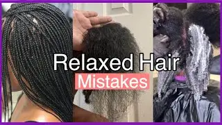 5 Reasons Why Your Relaxed Hair Is Breaking || (RelaxedHairSetbacks)