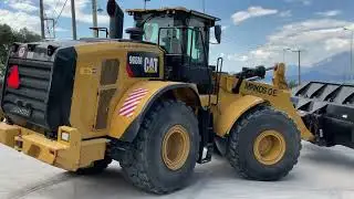 Cat 966M go #caterpillar #caterpillarequipment #earthmover #wheelloader #machinery #delivery #yard