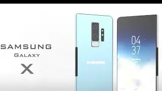 samsung galaxy X, with 360' moving display