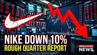 Nike Shares Down 10% as China Sales Plunge, Tariffs Hit Profits
