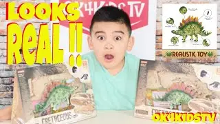 Keelans Toy Review - Kidzland The Cretaceous Dinosaur Toy ok4kidstv video 266
