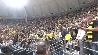 ΚΑE ΑΡΗΣ  Φανταστική ατμόσφαιρα των φιλάθλων στο  Nick Galis Hall