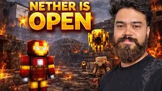 nether chale dosto24/7 Minecraft PUBLIC SMP LIVE   JAVA +BEDROCK/PE || #minecraft #minecraftsmp #smp