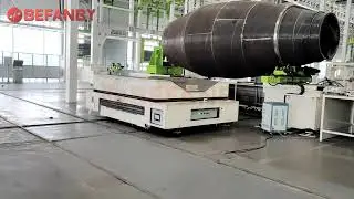 10T Electric Driven Motorized Transfer Platform, Hydraulic Powered Transfer Car