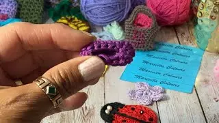 🩰LIVE! MINI SHOES BY MARICITA! #crochet #dress #shoes #sweater #crocheted #knitted #beanie #h&auml;keln