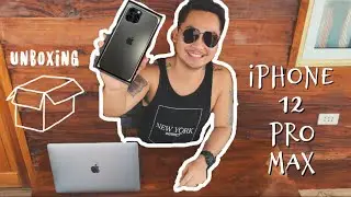 РАСПАКОВКА IPHONE 12 PRO MAX | ТЕСТ КАЧЕСТВА ЗАПИСИ ВИДЕО В ФОРМАТЕ 4K DOLBY VISION HDR СВЕРХШИРОКОУГОЛЬНОЙ ВИДЕООБРАБОТКИ |