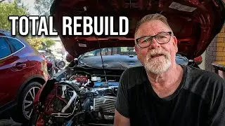 Honda CRV 2019 Rebuilding the smashed front