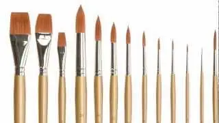 SAA Gold Brushes - Size Twenty Round