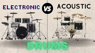 🥁 Batería Electrónica VS Batería Acústica ¿Cúal es Mejor?