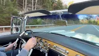 RUFSTR's 1955 Packard Caribbean - Driving, Top Down!