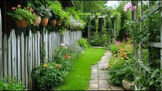 Rustic Courtyard Goals: Designing a Paradise with Found Objects